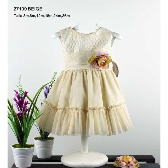 Vestido para bautizo, arras y ceremonia