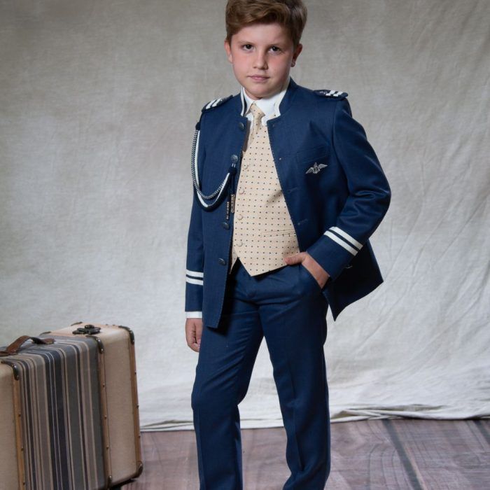 Traje comunión de almirante
