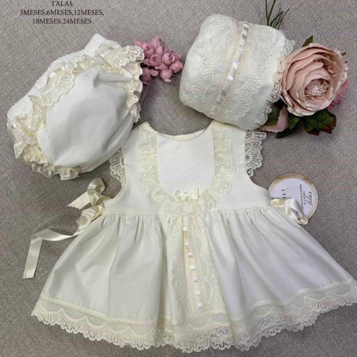 Vestido ceremonia bautizo.