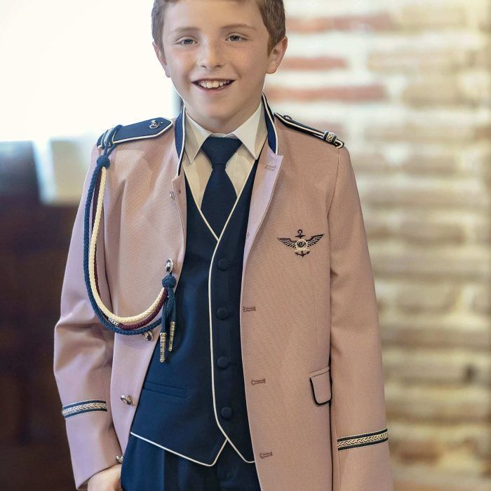 Comunion de niño traje de almirante