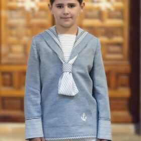 Comunion de niño modelo marinero