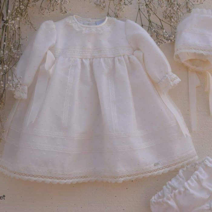 Vestido capota y braguita
