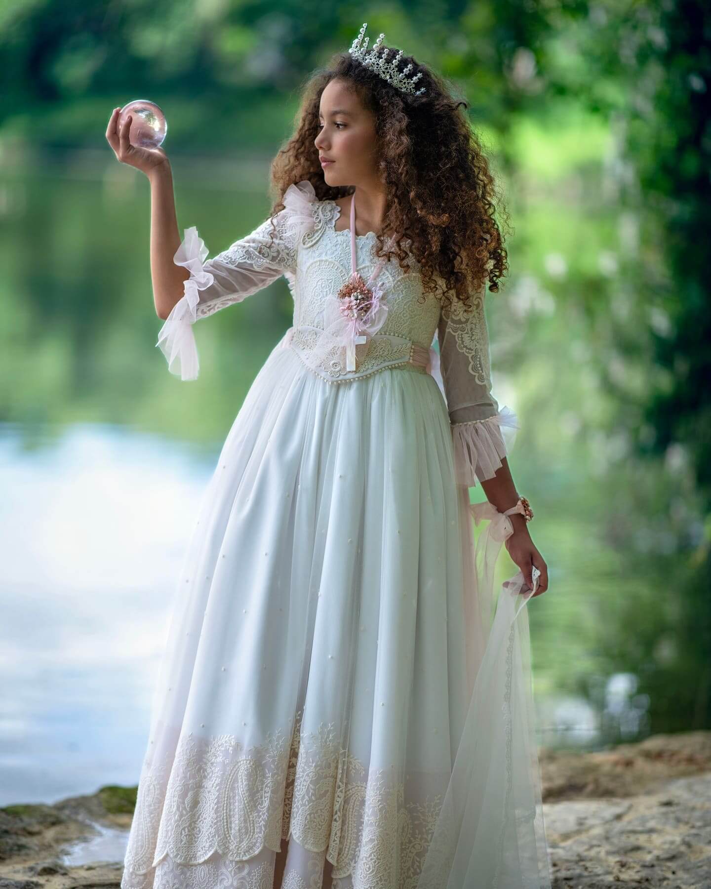 Vestido comunión La Infantita Modelo Sol