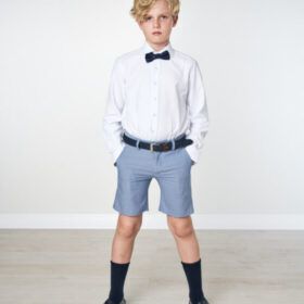 Bermuda de niño Spagnolo en azul