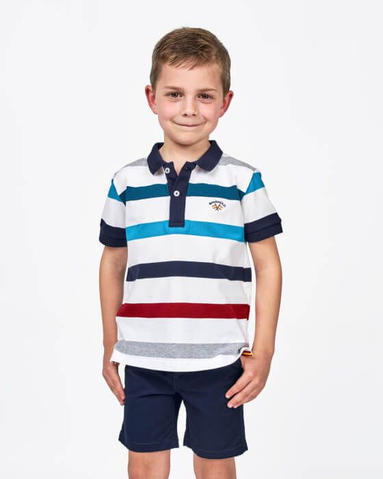 Polo niño Spagnolo de rayas