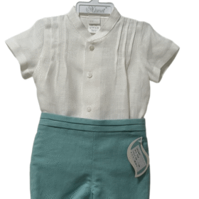 traje niño de lino para ceremonia