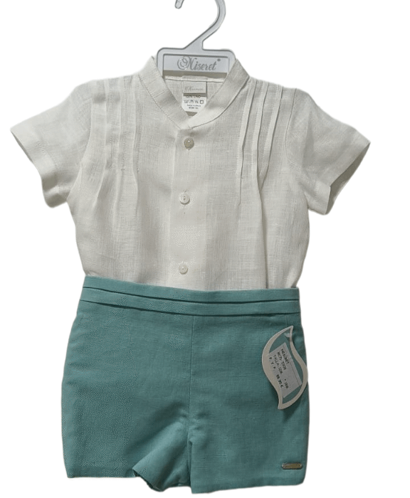 traje niño de lino para ceremonia