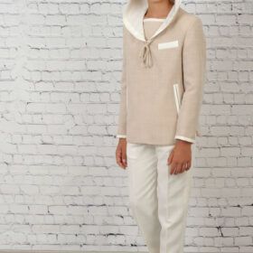 Traje de comunion de marinero con capucha