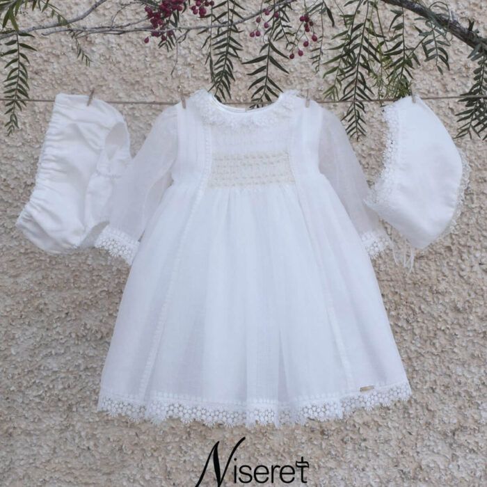 Vestido para bautizo y ceremonia
