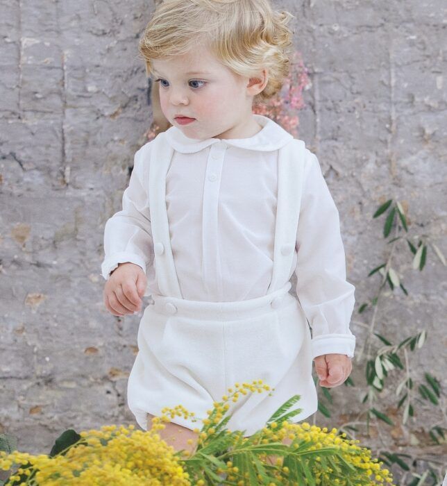 traje niño para ceremonia de Amaya