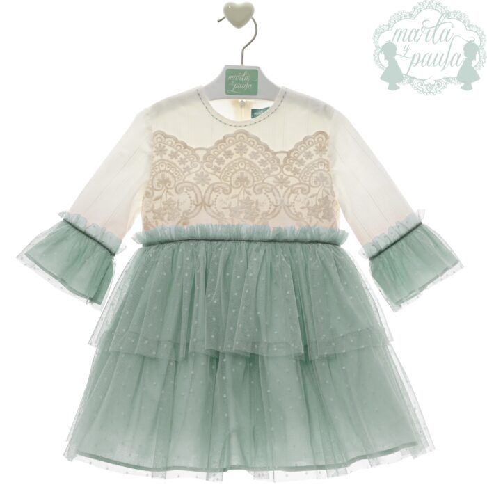 Elegante vestido de Marta y Paula, ideal para ceremonias e invitadas.