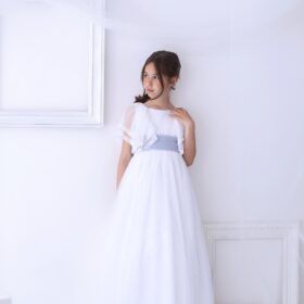 Vestido comunión tul Niseret 2026