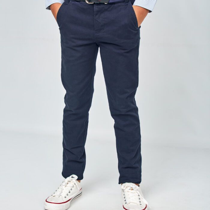 pantalón chino de gabardina para niño