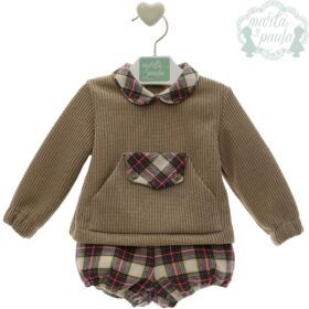 conjunto niño jersey y braguita Marta y Paula