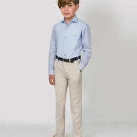 Pantalón beige de niño Spagnolo combinable en Calabuch Modas