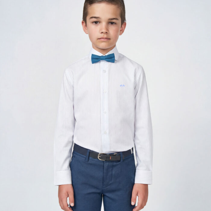 camisa niño Spagnolo rayas azules