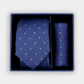 Corbata y pañuelo Spagnolo niño topitos