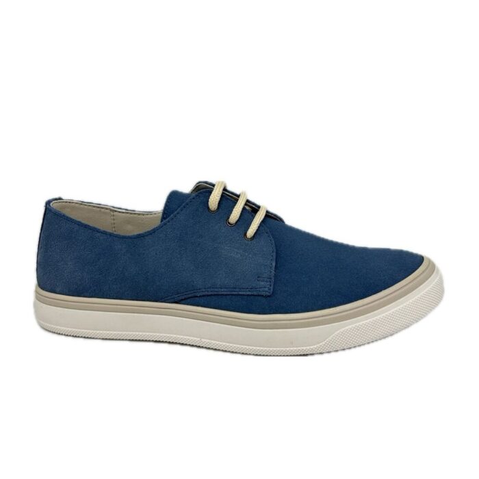 zapatilla sneaker blucher niño comunión serraje jeans Guxs Shoes