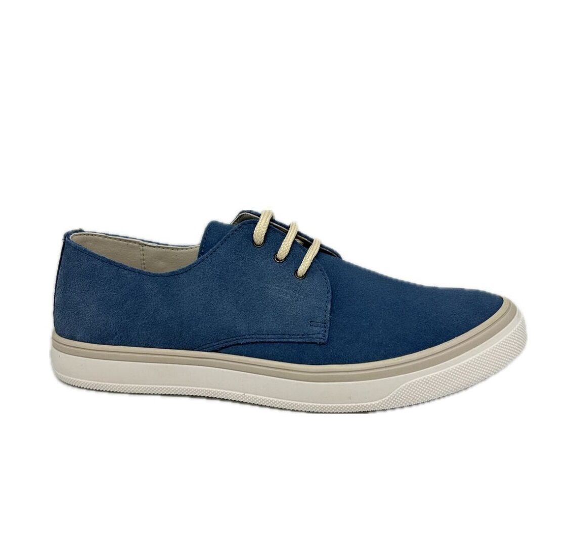 zapatilla sneaker blucher niño comunión serraje jeans Guxs Shoes