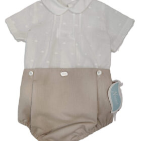Traje bebe en camisa y braguita