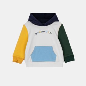 Conjunto chándal Spagnolo niño con sudadera multicolor y pantalón marino