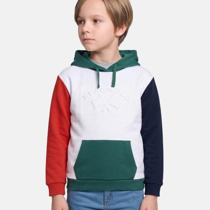 Sudadera Spagnolo niño colores con capucha